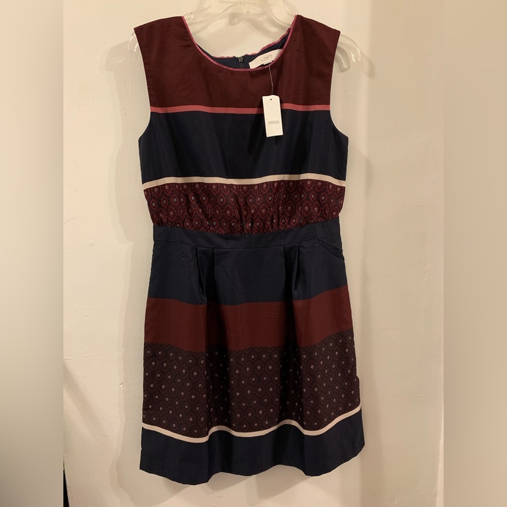 NWT Loft by‎ Ann Taylor dress sz. 4 y2k mini casual career wear business casual